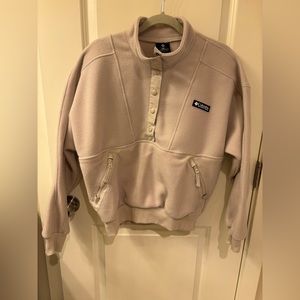 Columbia Women's Wintertrainer Fleece Pullover - Dark Stone